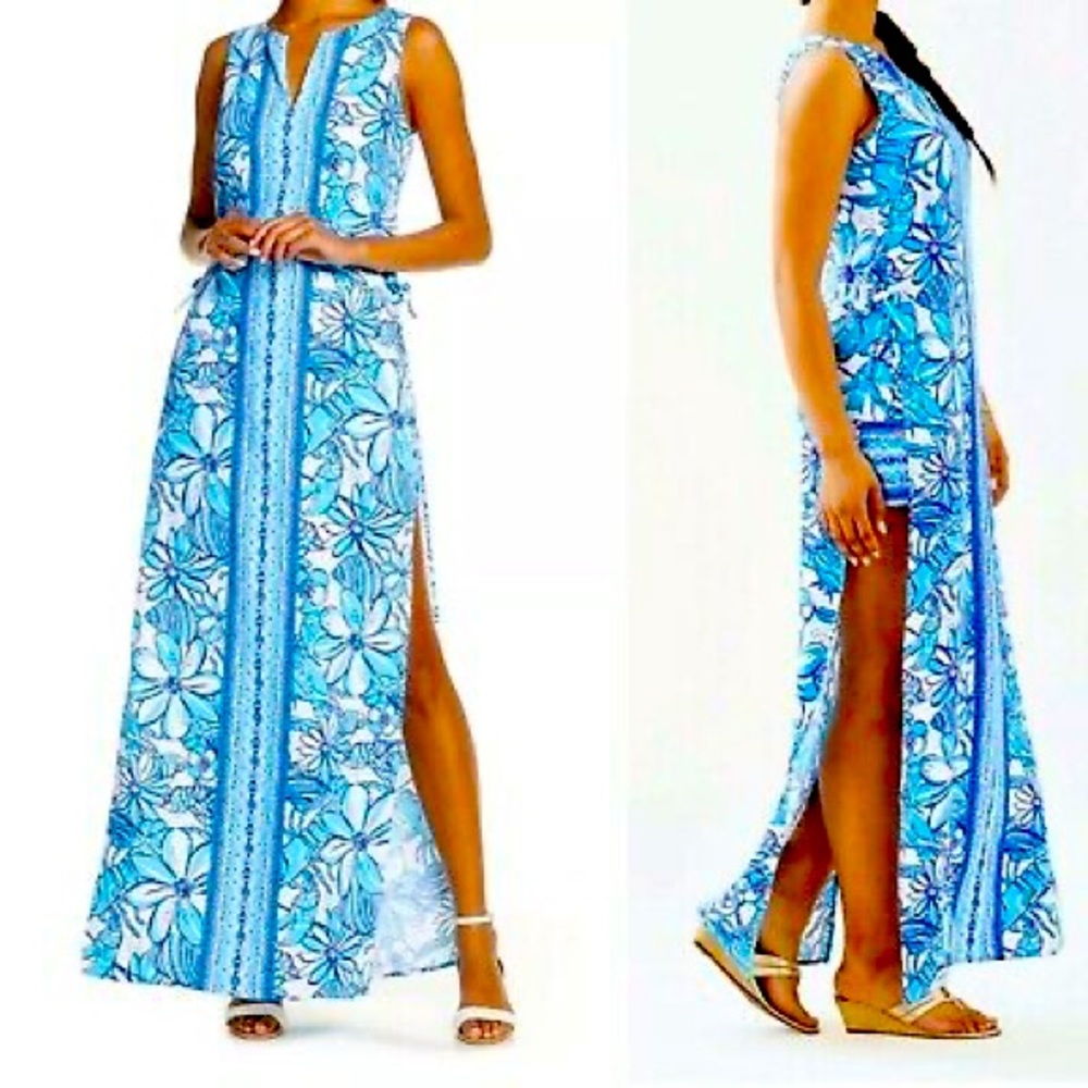 NWT Lilly Pulitzer Donna Maxi Romper